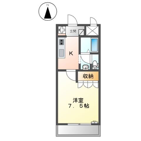 兵庫県姫路市上大野４ 姫路駅 1K アパート 賃貸物件詳細