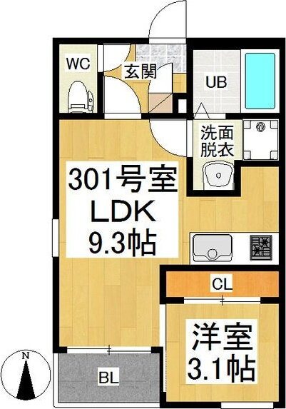 愛知県名古屋市中村区草薙町２ 中村公園駅 1LDK アパート 賃貸物件詳細