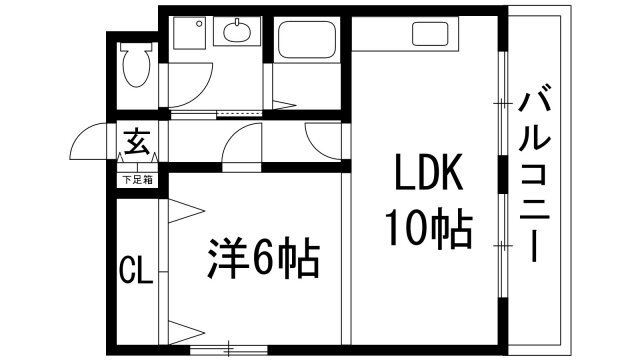 ディジェーム中村 4階 1LDK 賃貸物件詳細