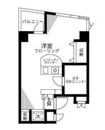 ベルソーネ目白 4階 ワンルーム 賃貸物件詳細