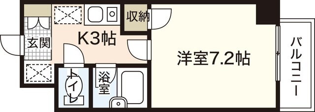 広島県広島市西区三篠町３ 横川駅 1K マンション 賃貸物件詳細