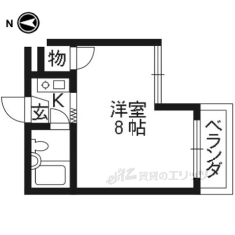 京都府京都市伏見区新町１２ 丹波橋駅 1K マンション 賃貸物件詳細