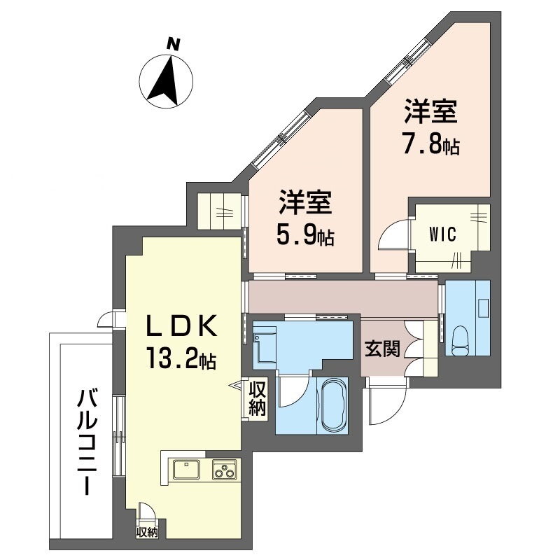 東京都大田区東雪谷２ 石川台駅 2LDK マンション 賃貸物件詳細
