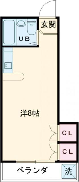 サングレース 1階 ワンルーム 賃貸物件詳細