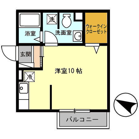 岩手県盛岡市肴町 仙北町駅 ワンルーム アパート 賃貸物件詳細