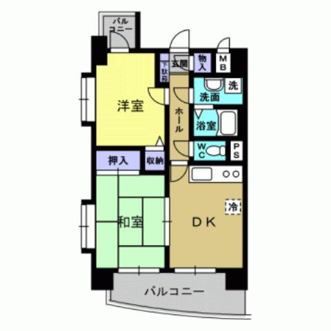 鹿児島県鹿児島市田上２ 神田（交通局前）駅 2DK マンション 賃貸物件詳細