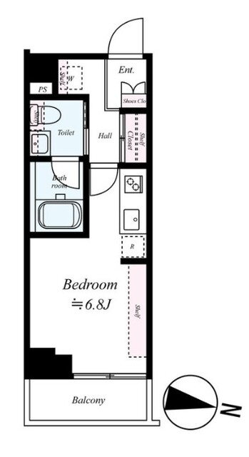 Ｂ　ＣＩＴＹ　ＡＰＡＲＴＭＥＮＴ　品川　ＷＥＳＴ 5階 ワンルーム 賃貸物件詳細