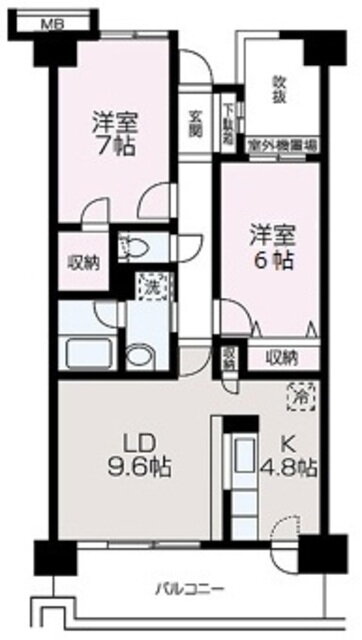 埼玉県和光市丸山台２ 和光市駅 2LDK マンション 賃貸物件詳細
