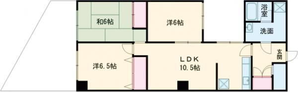 イストワール林 1階 3LDK 賃貸物件詳細