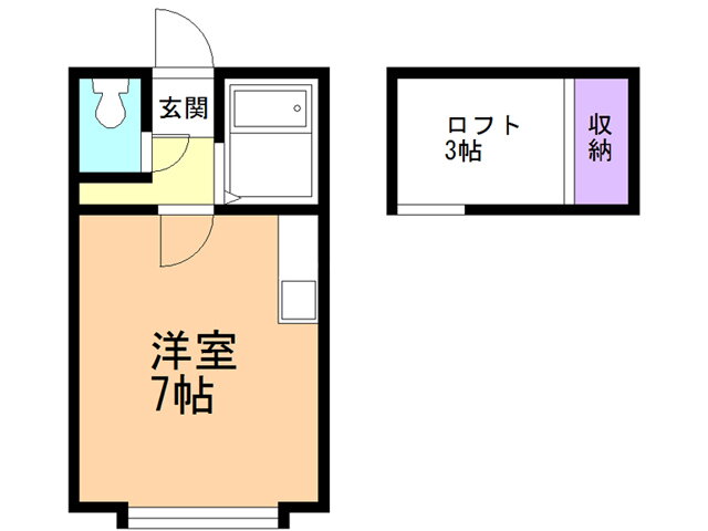 北海道札幌市手稲区前田八条１７ ワンルーム アパート 賃貸物件詳細