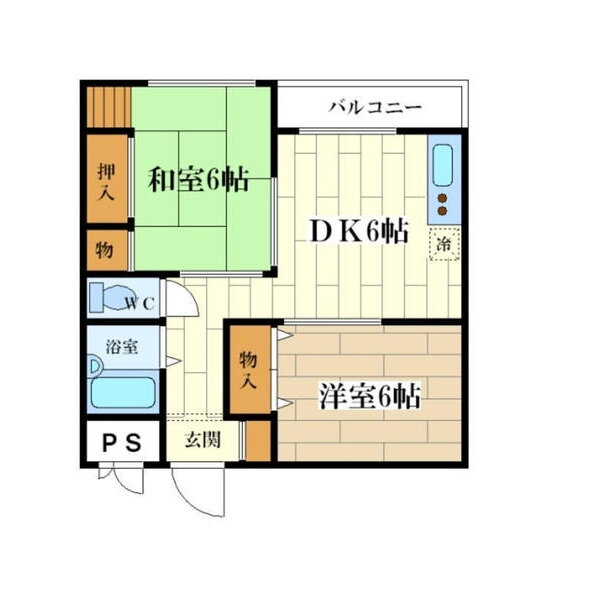 大阪府大阪市西淀川区野里１ 姫島駅 2DK マンション 賃貸物件詳細