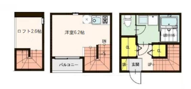 宮城県仙台市青葉区台原１ 北仙台駅 ワンルーム アパート 賃貸物件詳細