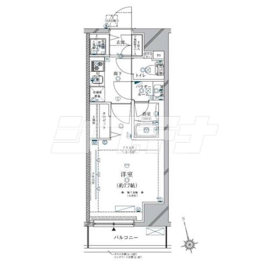 東京都世田谷区上馬２ 三軒茶屋駅 1K マンション 賃貸物件詳細