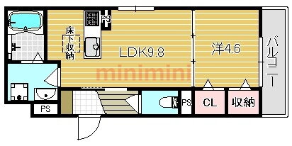 大阪府茨木市中穂積３ 茨木駅 1LDK マンション 賃貸物件詳細