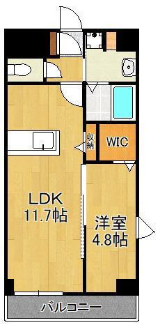 福岡県北九州市小倉北区紺屋町 平和通駅 1LDK マンション 賃貸物件詳細