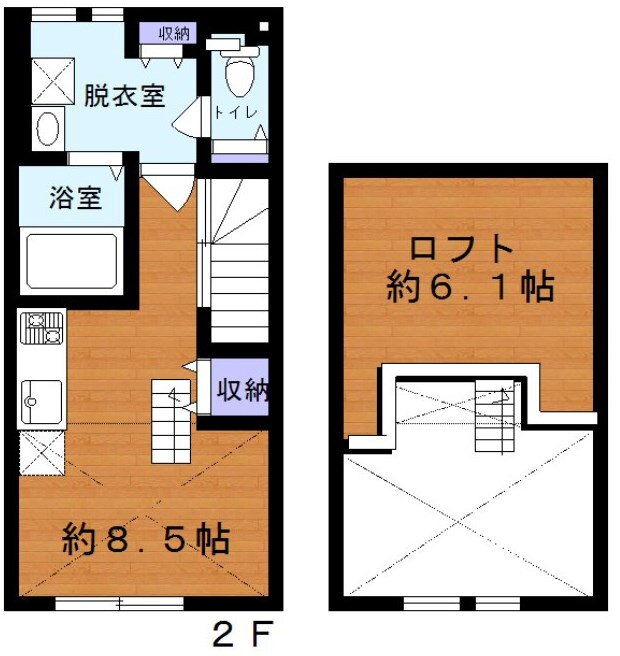 東京都北区岩淵町 赤羽岩淵駅 ワンルーム アパート 賃貸物件詳細