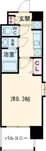 大阪府東大阪市荒本北２ 荒本駅 1K マンション 賃貸物件詳細