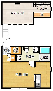 兵庫県神戸市北区有野町唐櫃 大池駅 1SK アパート 賃貸物件詳細