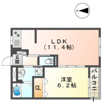 京都府宇治市槇島町五才田 小倉駅 1LDK アパート 賃貸物件詳細
