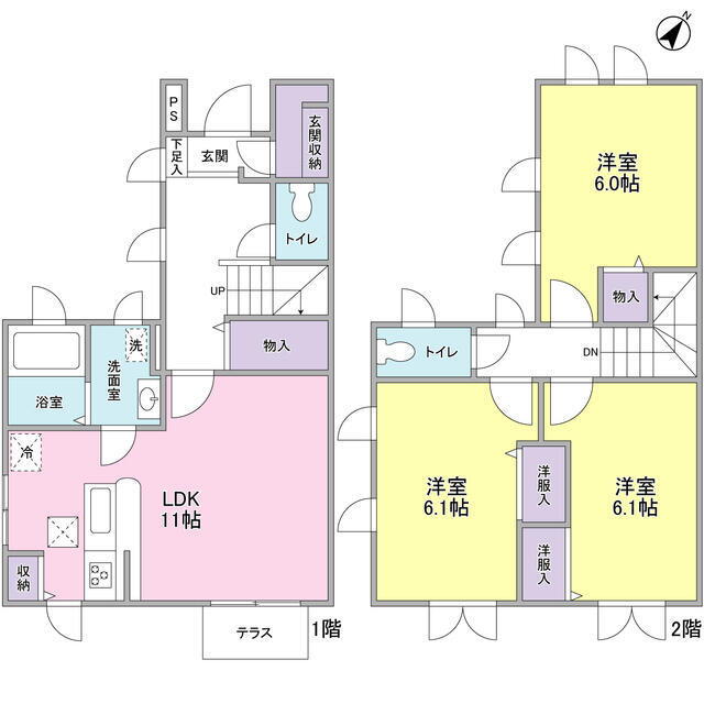 東京都世田谷区宇奈根２ 狛江駅 3LDK 一戸建て 賃貸物件詳細