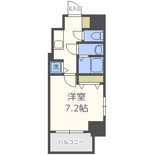 Ｓ－ＲＥＳＩＤＥＮＣＥ緑橋駅前 4階 1K 賃貸物件詳細