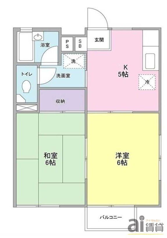 東京都西東京市富士町２ 東伏見駅 2K アパート 賃貸物件詳細