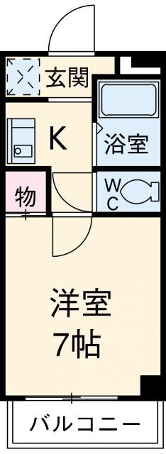 愛知県名古屋市北区清水２ 清水駅 1K マンション 賃貸物件詳細