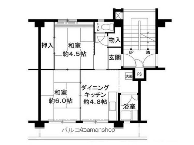 和歌山県和歌山市善明寺 六十谷駅 2DK マンション 賃貸物件詳細