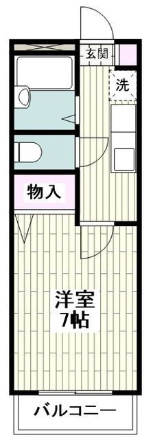 神奈川県茅ヶ崎市中海岸４ 茅ケ崎駅 1K マンション 賃貸物件詳細