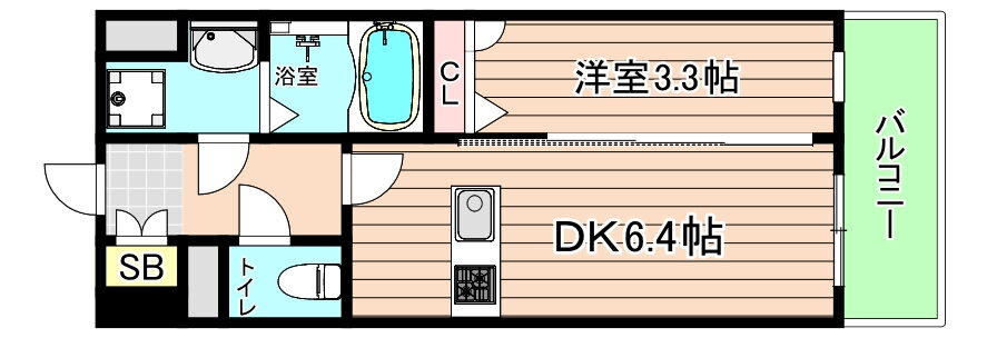大阪府大阪市都島区中野町５ 桜ノ宮駅 1DK マンション 賃貸物件詳細