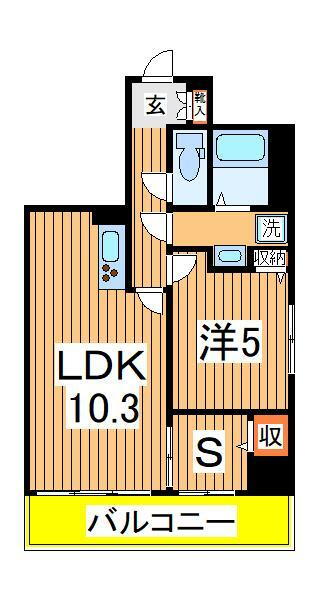 モアナレジデンス 5階 1LDK 賃貸物件詳細