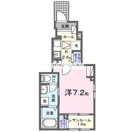 福岡県小郡市小郡 西鉄小郡駅 1K アパート 賃貸物件詳細