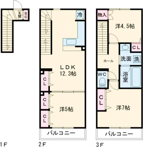 東京都足立区綾瀬１ 綾瀬駅 3LDK 一戸建て 賃貸物件詳細