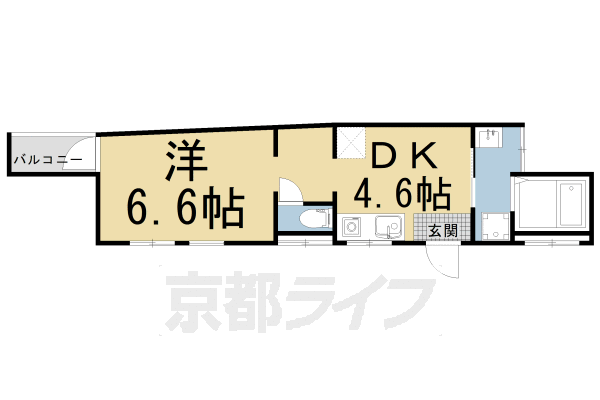 京都府京都市上京区樋之口町 今出川駅 1DK マンション 賃貸物件詳細