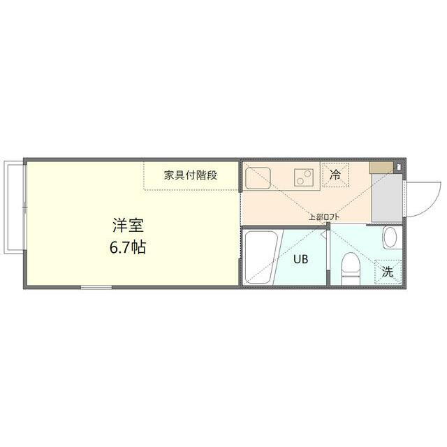 神奈川県大和市上和田 桜ヶ丘駅 1K アパート 賃貸物件詳細