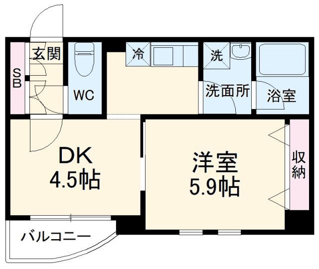 神奈川県相模原市南区麻溝台１ 相模大野駅 1DK マンション 賃貸物件詳細