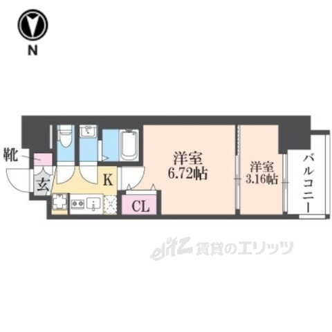 大阪府東大阪市横枕西 荒本駅 2K マンション 賃貸物件詳細