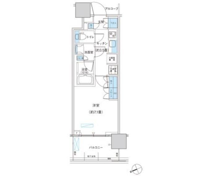 千葉県柏市若柴 柏の葉キャンパス駅 1K マンション 賃貸物件詳細