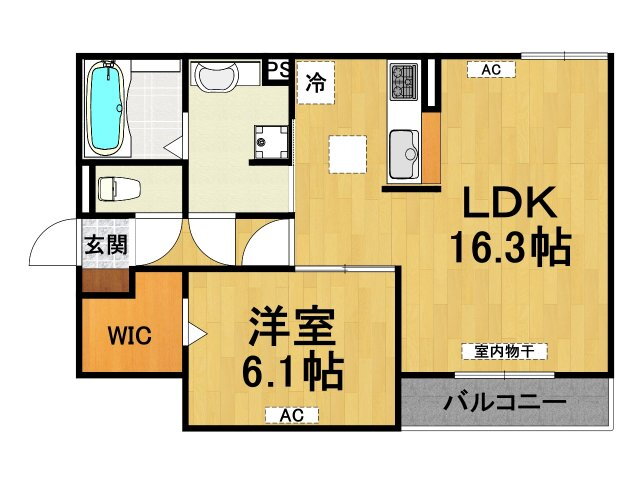 兵庫県西宮市宮西町 香櫨園駅 1LDK アパート 賃貸物件詳細