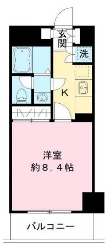 東京都港区芝３ 芝公園駅 1K マンション 賃貸物件詳細