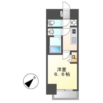 愛知県名古屋市中区橘１ 東別院駅 1K マンション 賃貸物件詳細