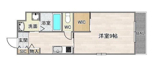 大阪府大阪市住吉区我孫子２ あびこ駅 1K マンション 賃貸物件詳細