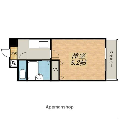 滋賀県草津市岡本町 南草津駅 1K マンション 賃貸物件詳細