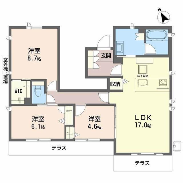 大阪府豊中市新千里西町２ 千里中央駅 3LDK アパート 賃貸物件詳細