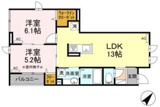 東京都渋谷区代官山町 代官山駅 2LDK アパート 賃貸物件詳細