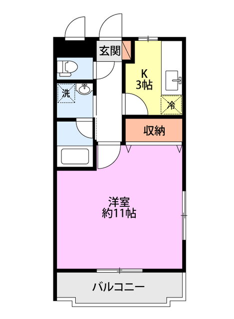 新潟県長岡市水梨町 宮内駅 1DK マンション 賃貸物件詳細