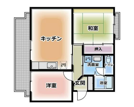 神奈川県小田原市久野 井細田駅 2LDK マンション 賃貸物件詳細