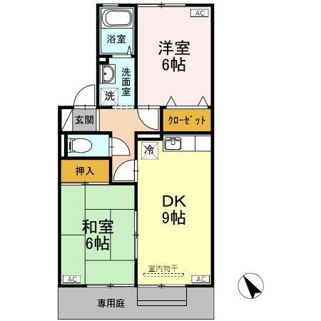 富山県魚津市本江 電鉄魚津駅 2LDK アパート 賃貸物件詳細