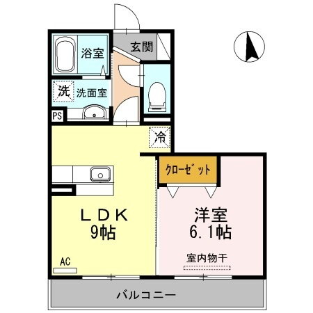 山形県東根市神町北２ 神町駅 1LDK アパート 賃貸物件詳細