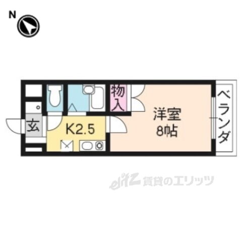 滋賀県草津市矢倉２ 南草津駅 1K マンション 賃貸物件詳細